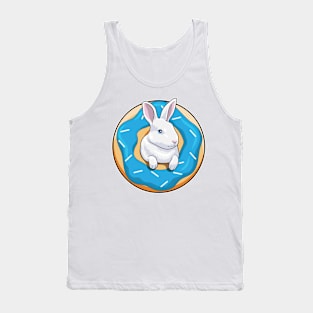 Rabbit with Donut Tank Top